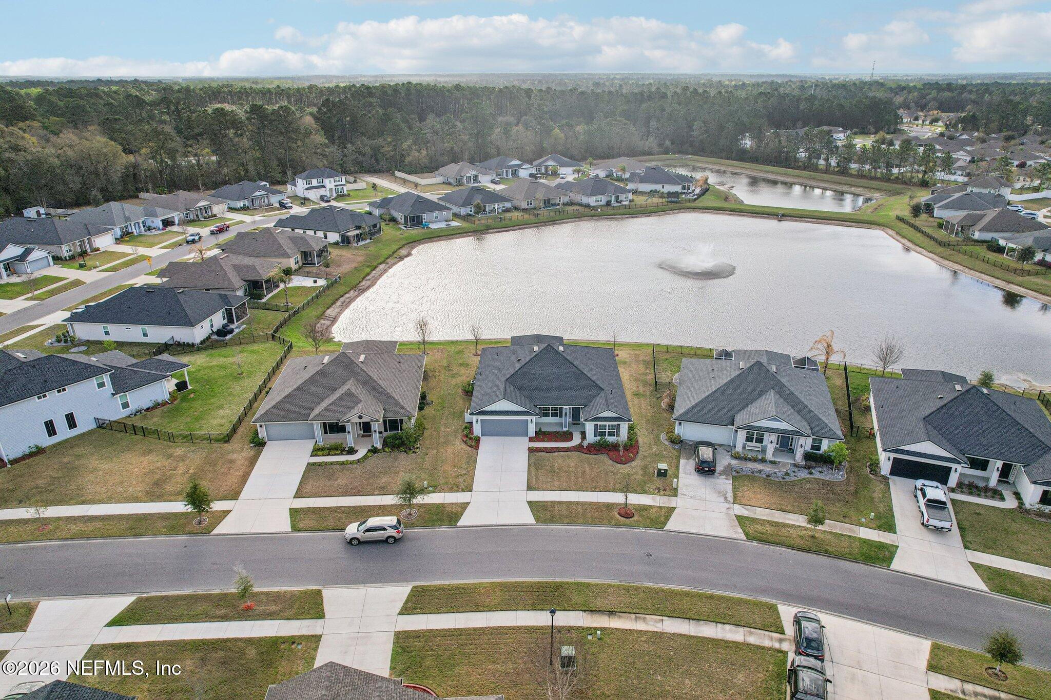 1724 Austin Lk Way Middleburg, FL 32068 - Photo 45 of 61 an aerial view of residential houses with outdoor space