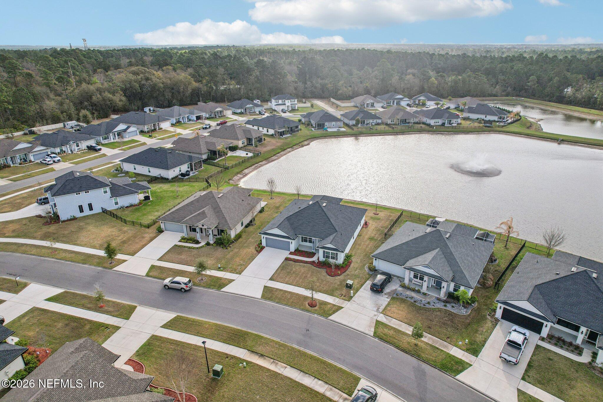 1724 Austin Lk Way Middleburg, FL 32068 - Photo 46 of 61 an aerial view of residential houses with outdoor space