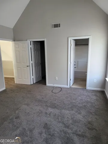 a view of empty room