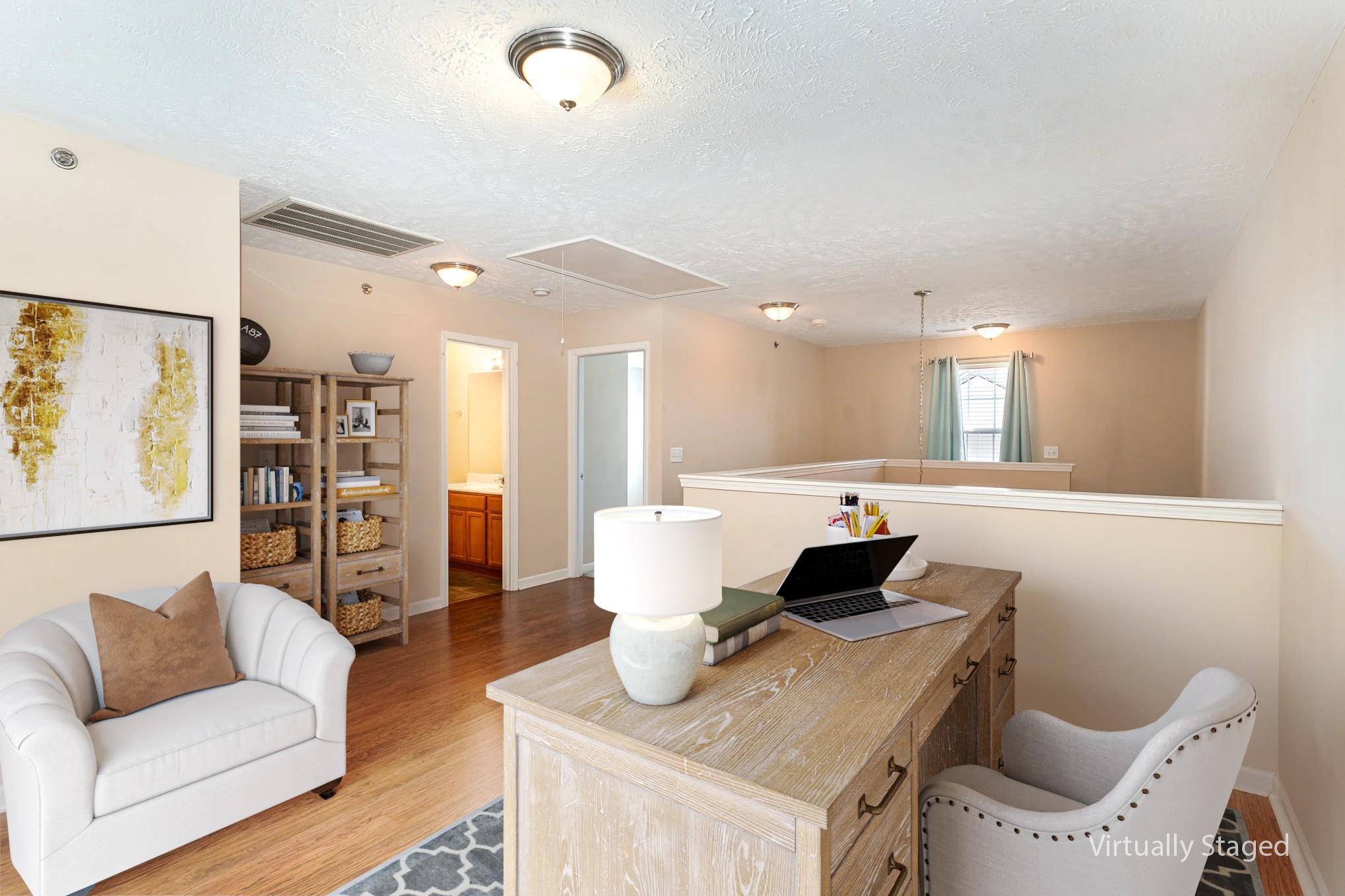 3065 Soaring Eagle Way Spring Hill, TN 37174 - Photo 5 of 18 a living room with furniture and a wooden floor