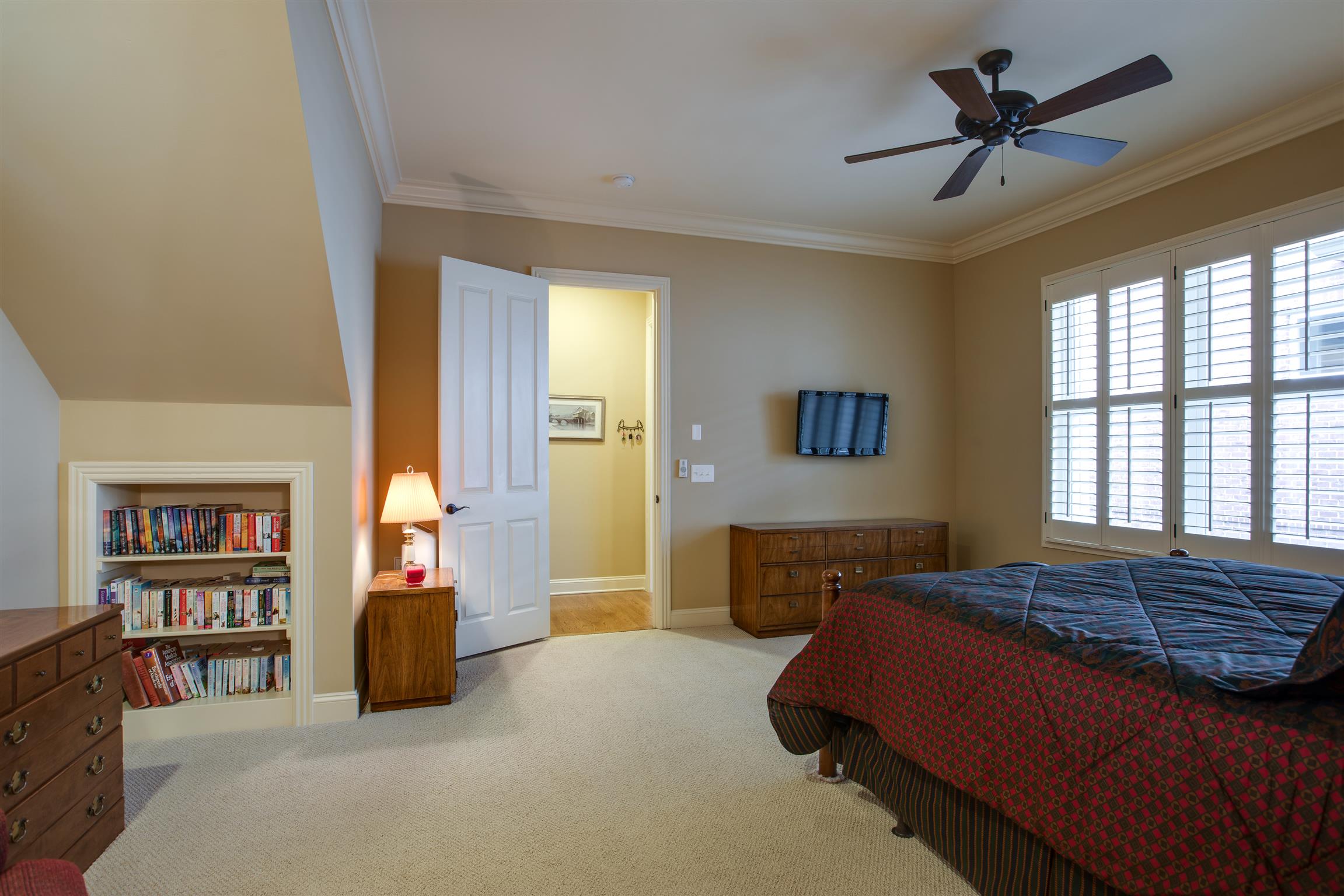 1417 Eliot Road Franklin, TN 37064 - Photo 17 of 29 Love this little reading nook in the Master Suite with built in bookcase!