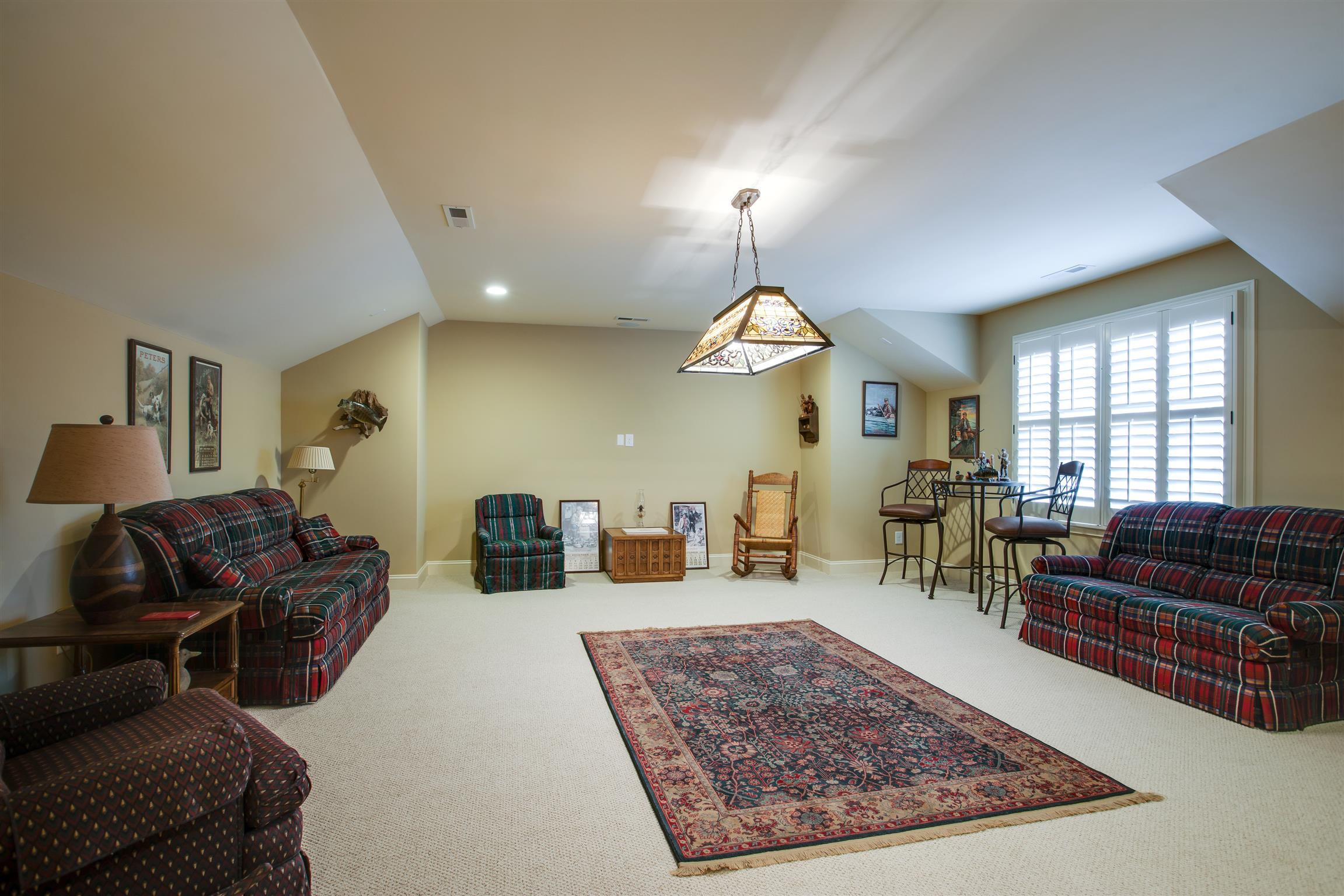 1417 Eliot Road Franklin, TN 37064 - Photo 19 of 29 HUGE Bonus upstairs with a FULL BATH!! More plantation shutters, wired for surround sound, and this carpet looks brand new! This room has rarely been used.