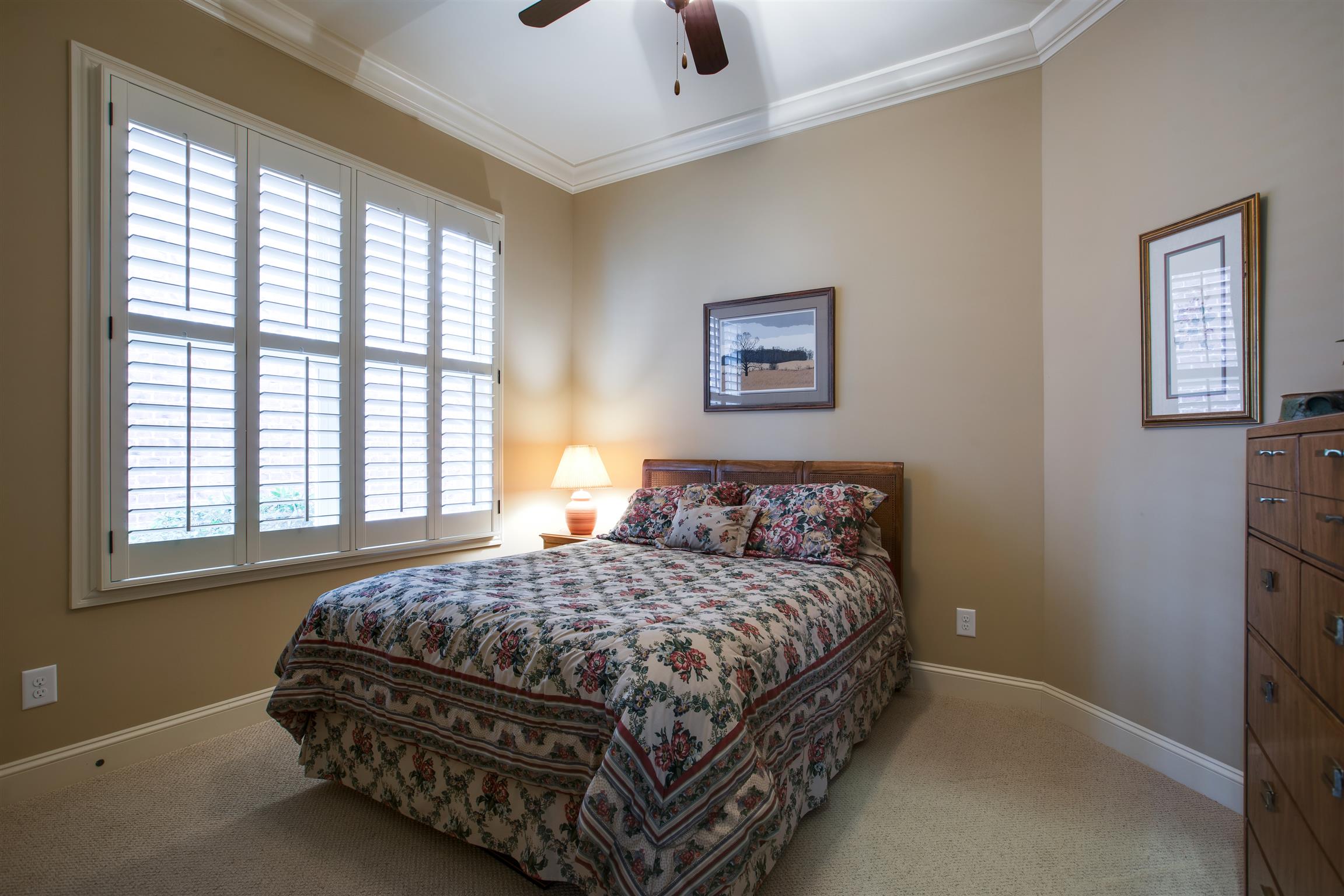 1417 Eliot Road Franklin, TN 37064 - Photo 21 of 29 Downstairs BR #2. Plantation shutters!