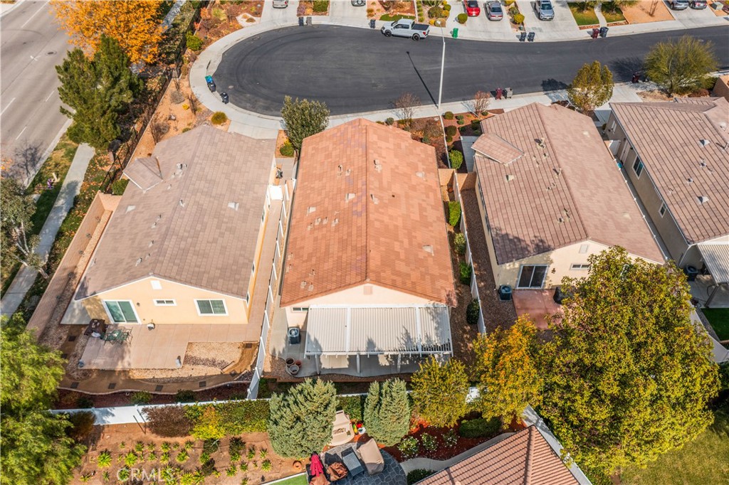 26519 Rim Creek Path Menifee, CA 92584 - Photo 38 of 45 an aerial view of a house with outdoor space
