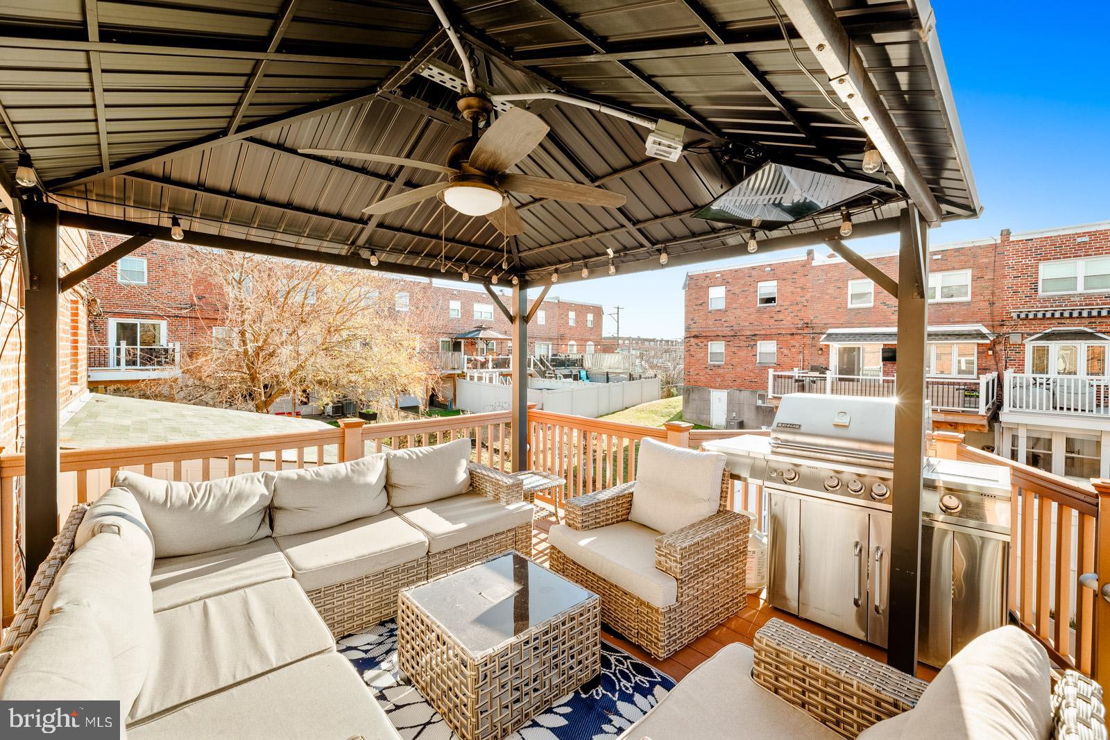12423 Rambler Road Philadelphia, PA 19154 - Photo 37 of 46 a building outdoor space with patio furniture and white walls