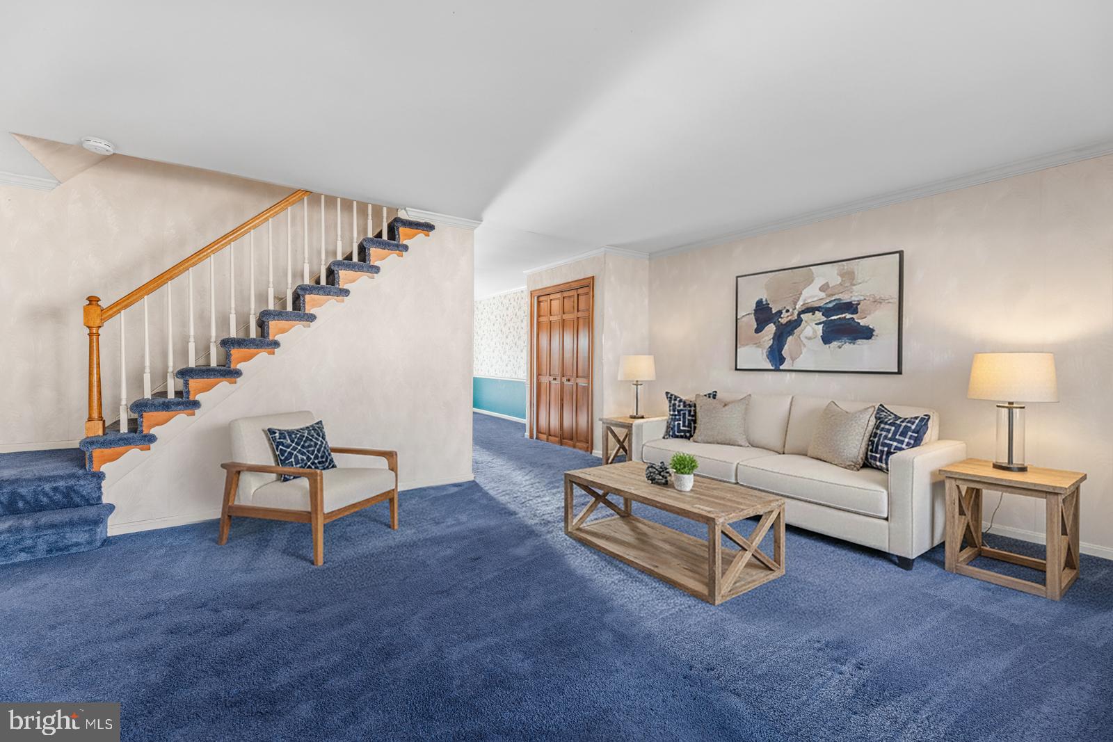 12423 Rambler Road Philadelphia, PA 19154 - Photo 5 of 46 a living room with furniture and a lamp