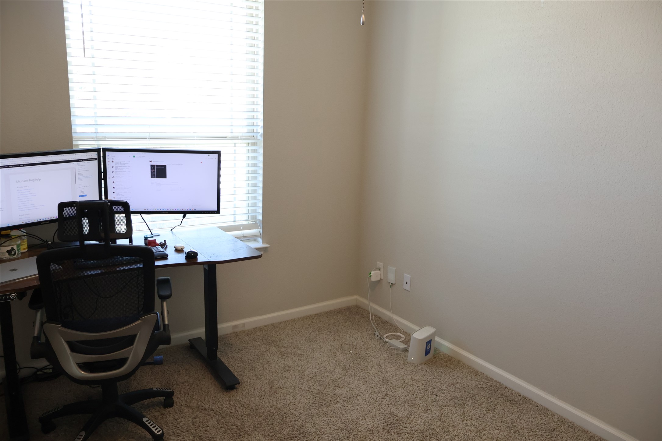 11500 Maple Leaf Way Manor, TX 78653 - Photo 2 of 29 Office area featuring baseboards and light carpet