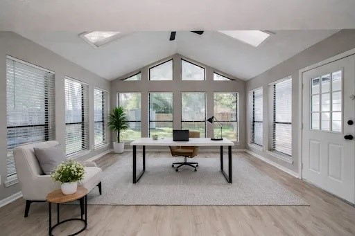 4735 Theall Road Houston, TX 77066 - Photo 3 of 38 a living room with furniture and a large window