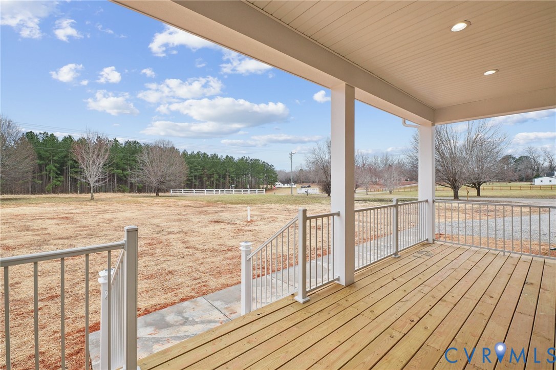 2090 Cartersville Road Cartersville, VA 23027 - Photo 3 of 35 a view of balcony with wooden floor