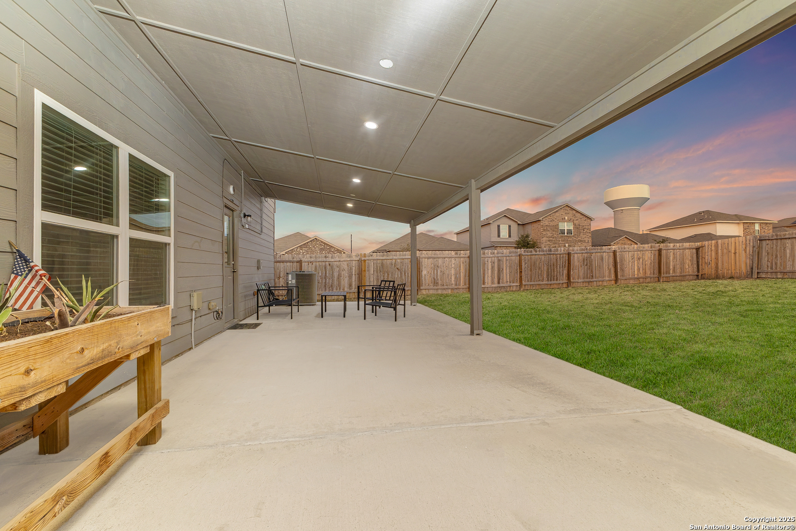 15102 Jetfire Von Ormy, TX 78073 - Photo 34 of 37 a view of a house with a patio