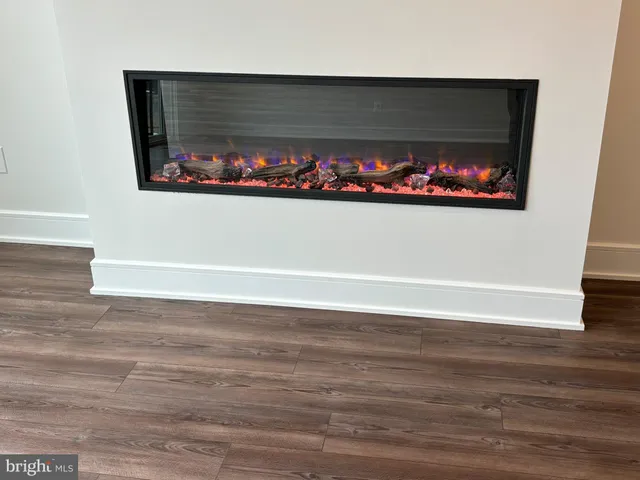 a view of wooden floor