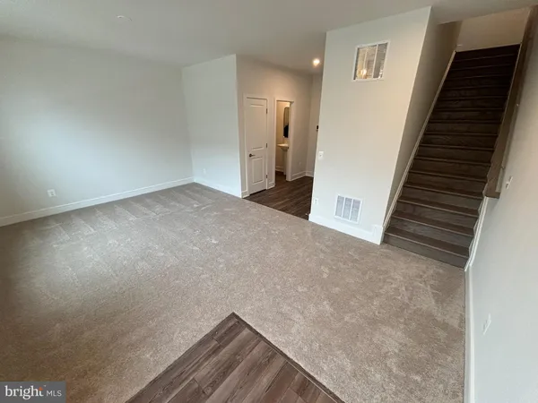 a view of empty room