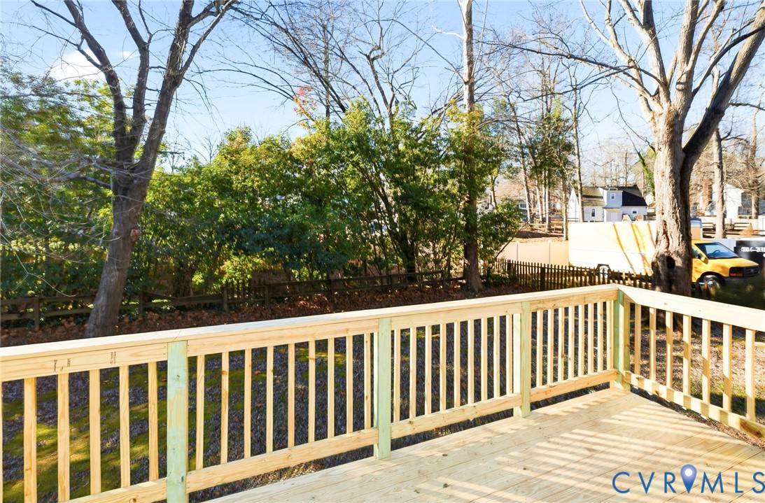 8736 Sunset Knoll Road Richmond, VA 23237 - Photo 23 of 26 a view of a wooden fence