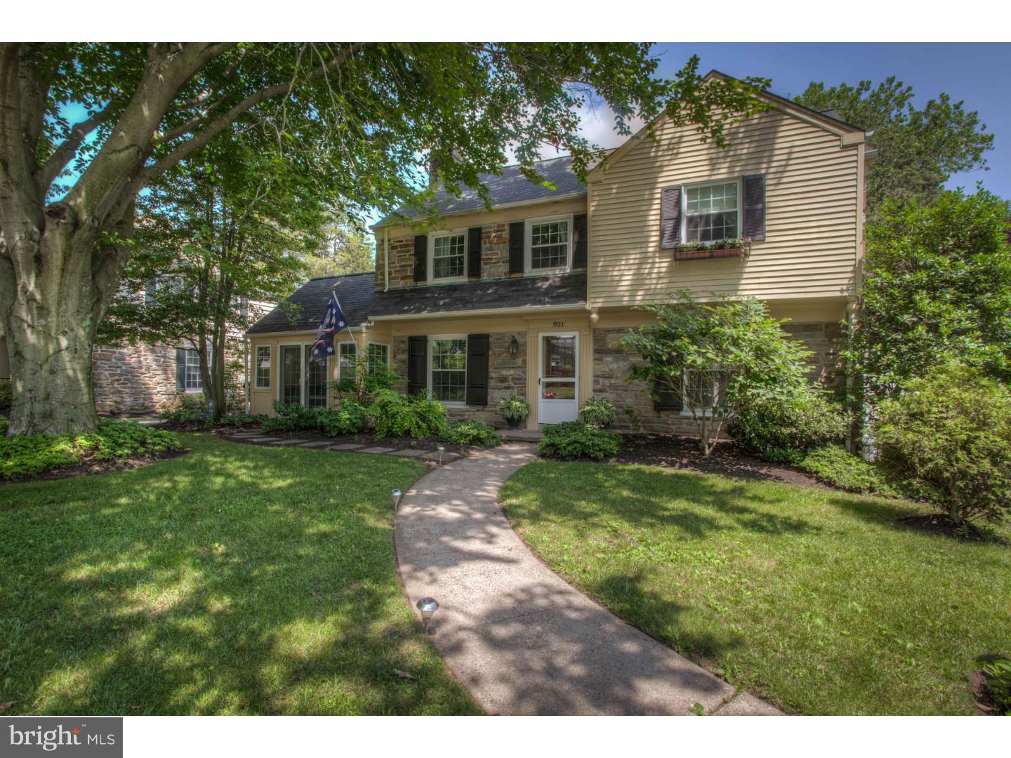 921 Cedar Grove Road Wynnewood, PA 19096 - Photo 1 of 16 Exterior Front