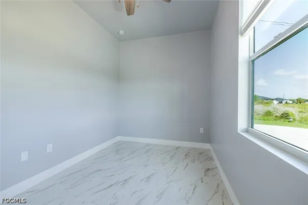 a view of room with window