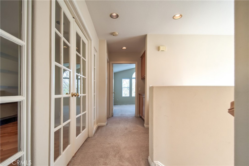 2 Altezza Irvine, CA 92606 - Photo 29 of 66 a view of a hallway with wooden floor and staircase
