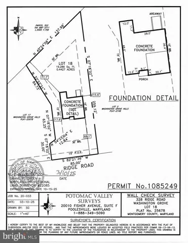$5,250 | 328 Ridge Road, Washington Grove, MD 20880