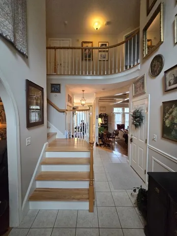 a view of entryway and hall