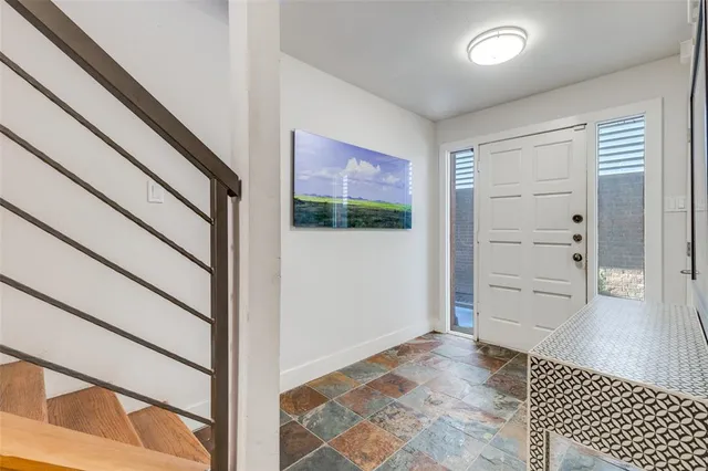 a view of an entryway