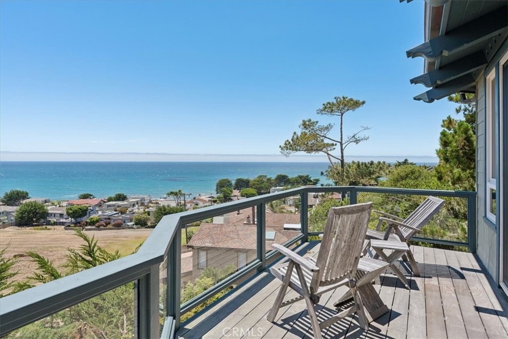 380 Huntington Road Cambria, CA 93428 - Photo 53 of 75 Deck off of main bedroom.