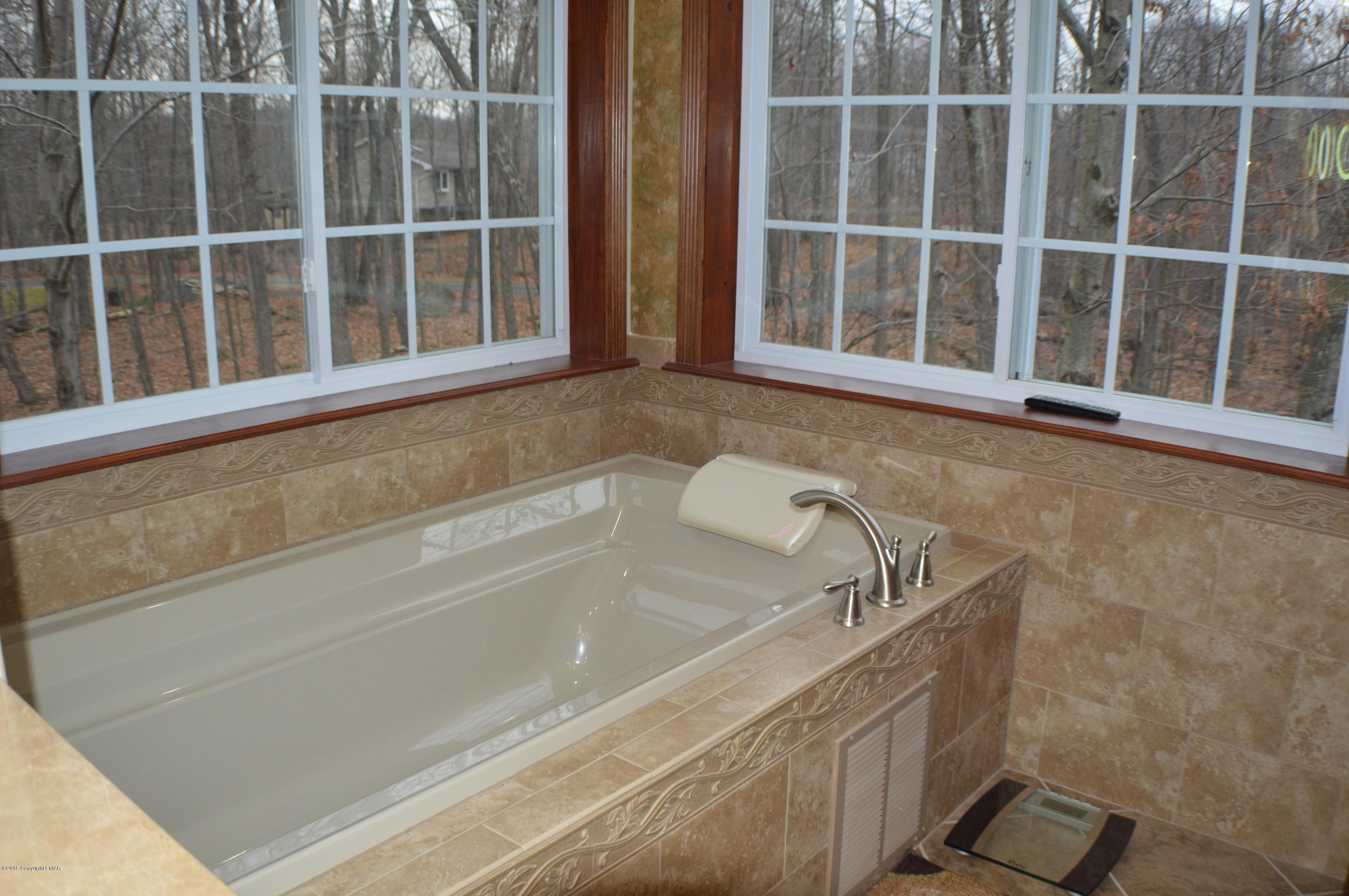 2105 Laurel Ridge Road East Stroudsburg, PA 18302 - Photo 10 of 82 a bathroom with a bathtub and next to a window