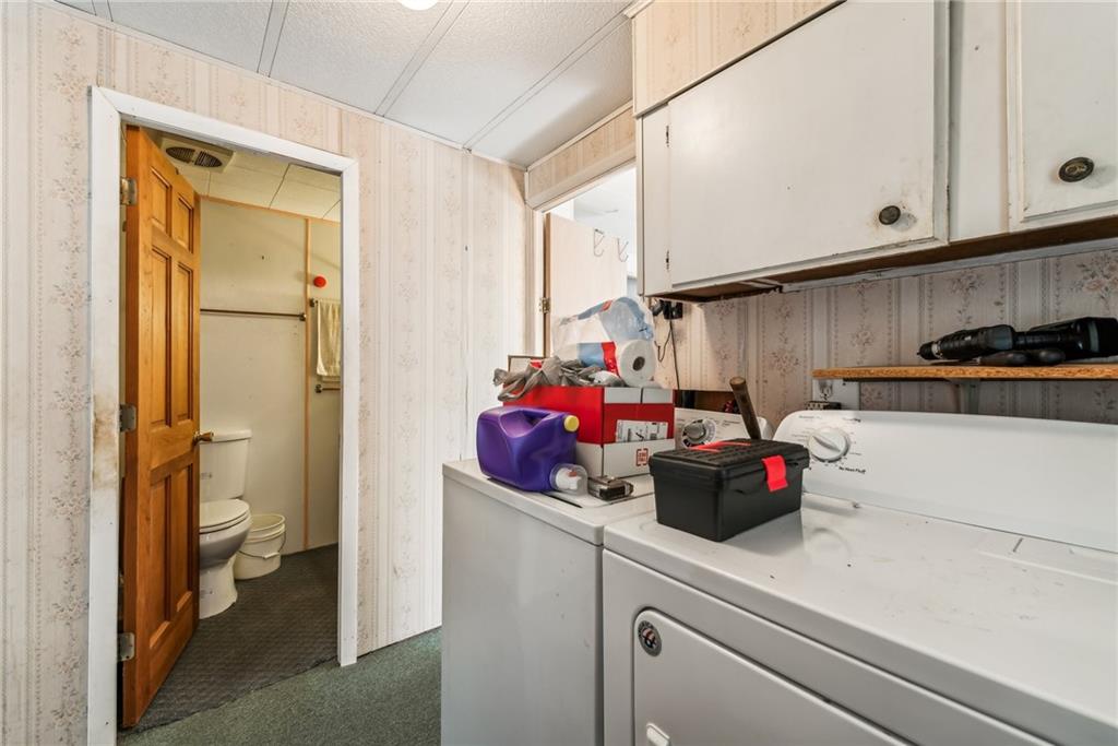 176 Seger Road Derry, PA 15627 - Photo 39 of 41 a kitchen with a sink and cabinets