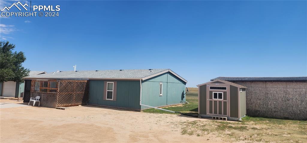 36925 Shear Road Yoder, CO 80864 - Photo 32 of 34 a front view of a house