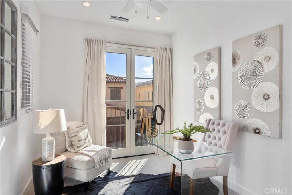 57 Bandana Irvine, CA 92602 - Photo 19 of 32 a living room with furniture and wooden floor