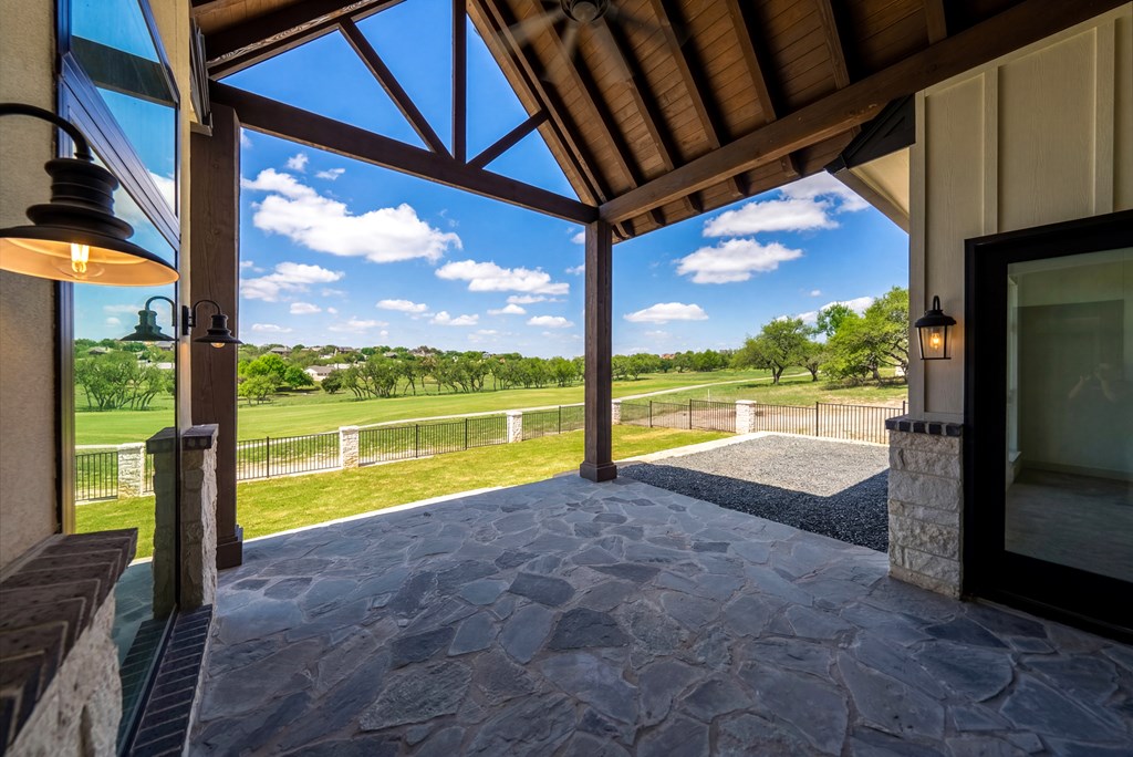 1029 Club House Road Kerrville, TX 78028 - Photo 48 of 62 a view of swimming pool with a porch