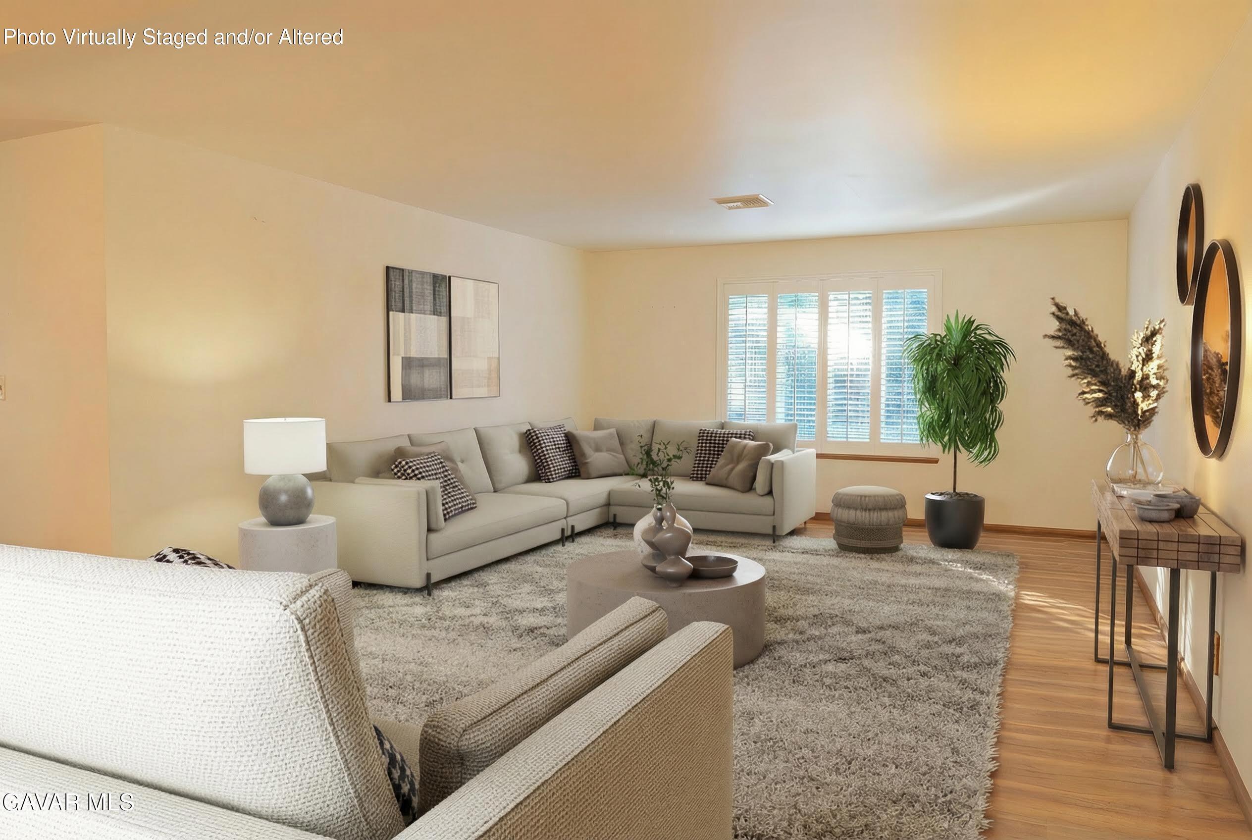 43119 Roulette Lane Lancaster, CA 93536 - Photo 5 of 47 Roulette Staged Living Room Photo