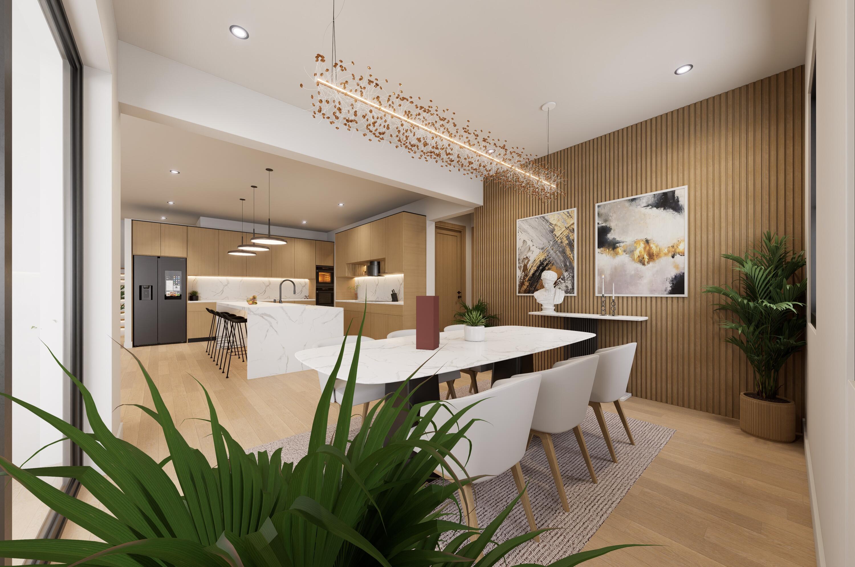 1160 Emerald Lane Singer Island, FL 33404 - Photo 17 of 37 a view of a dining room with furniture