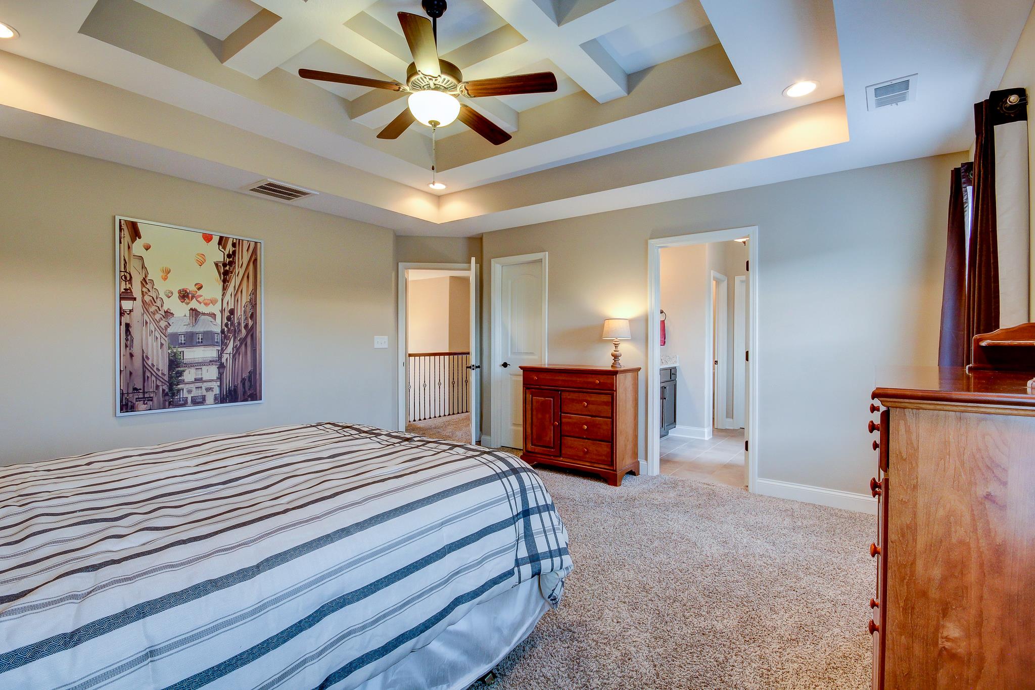 1012 Barnhill Road Clarksville, TN 37043 - Photo 8 of 18 a spacious bedroom with a bed and a television