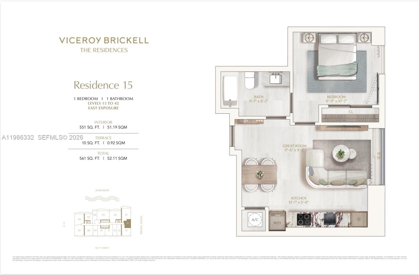 77 Southeast 5th Street, Unit 2015 Miami, FL 33131 - Photo 3 of 70