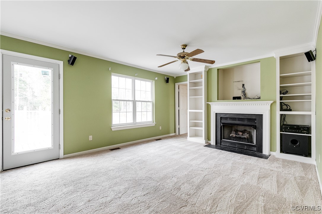 4588 Broad St Road Gum Spring, VA 23065 - Photo 23 of 50 a view of an empty room with window and fire place