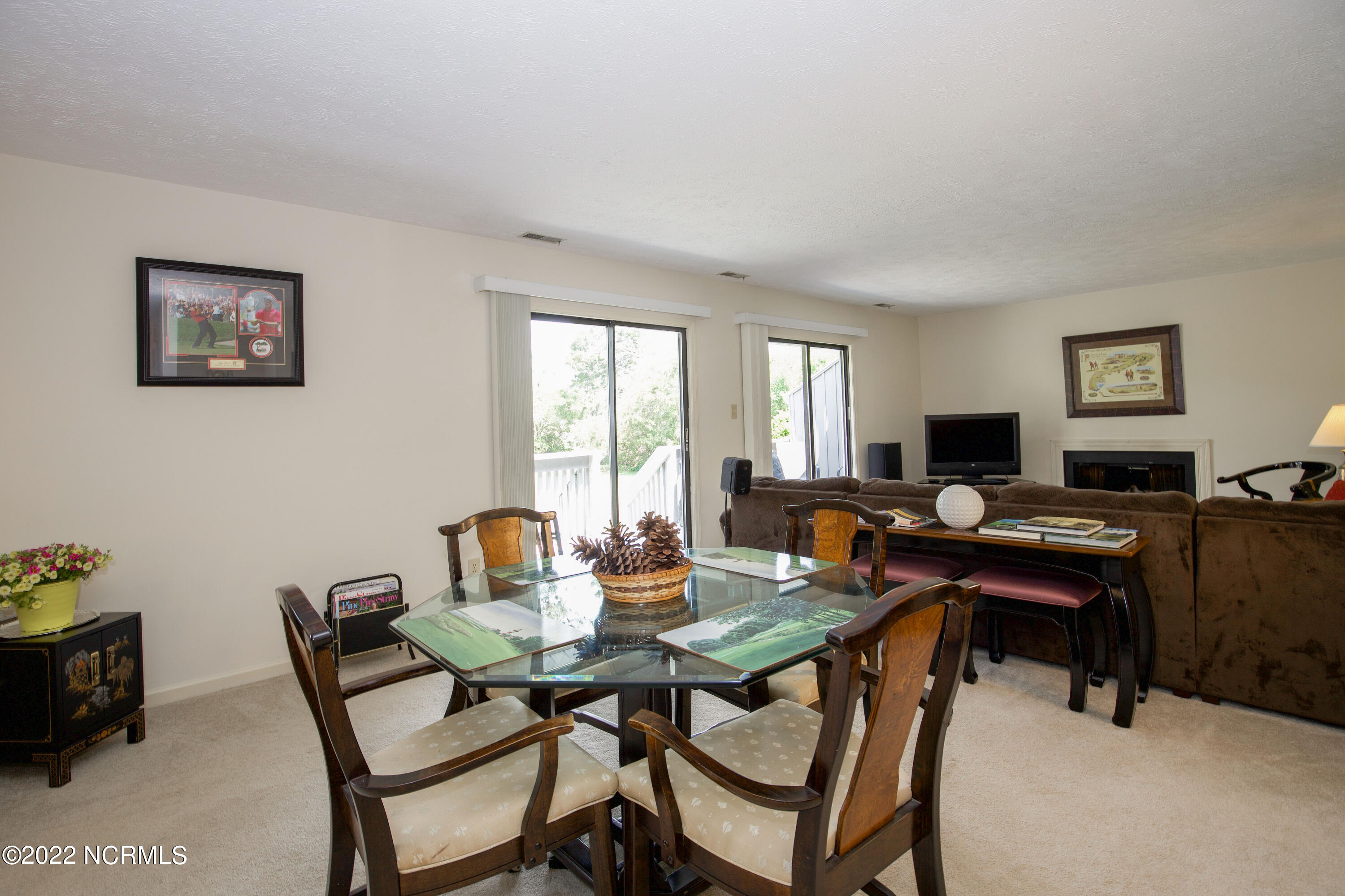 925 Morganton Road, Unit 2C Pinehurst, NC 28374 - Photo 21 of 42 Living Room and dining/game table