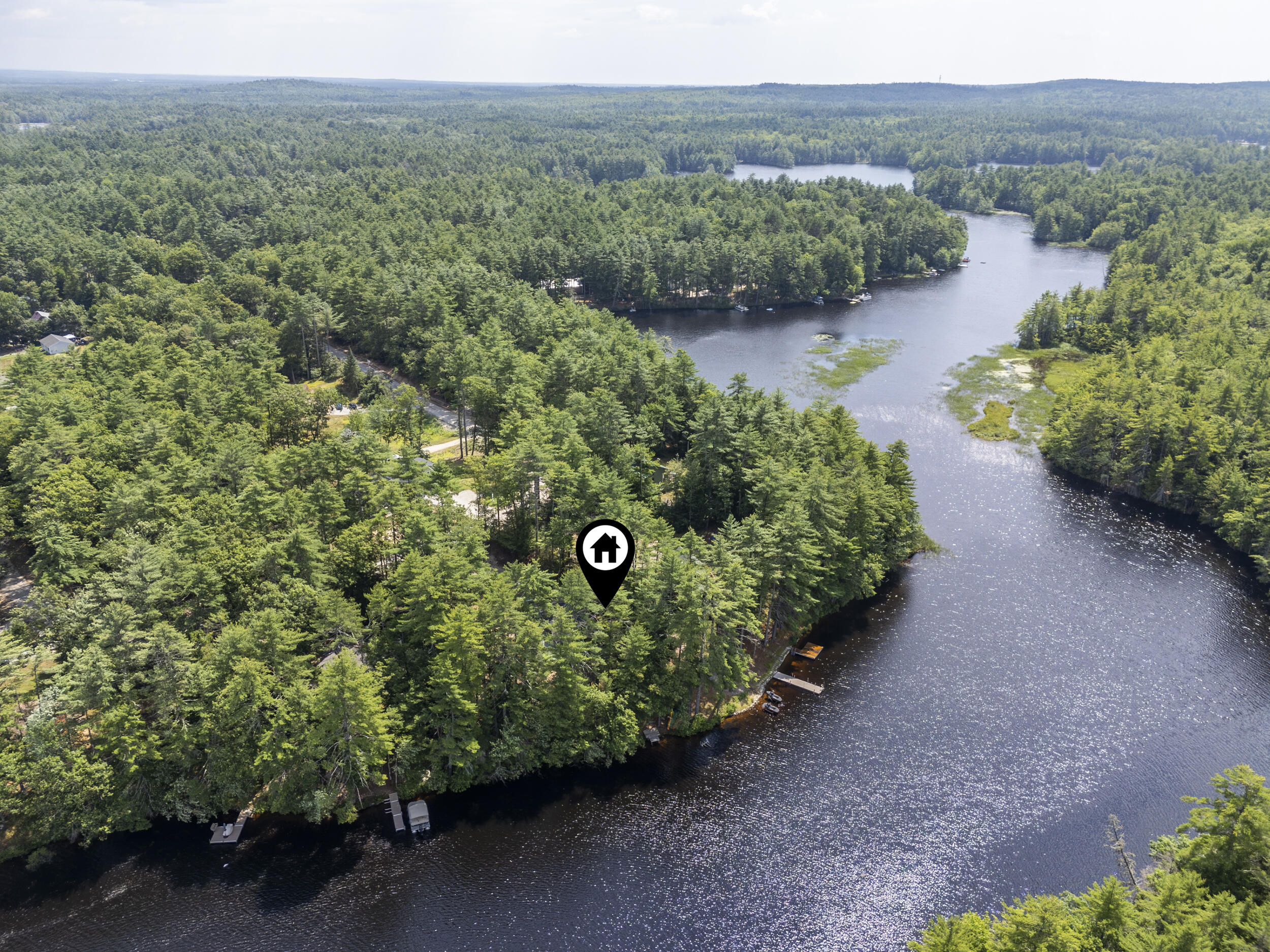 118 Lone Pine Road Waterboro, ME 04061 - Photo 25 of 65 Aerial