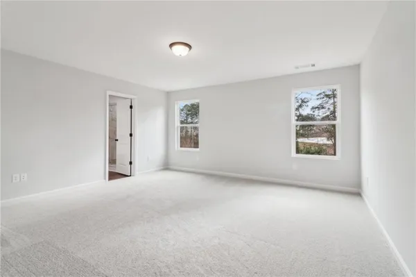 a view of empty room