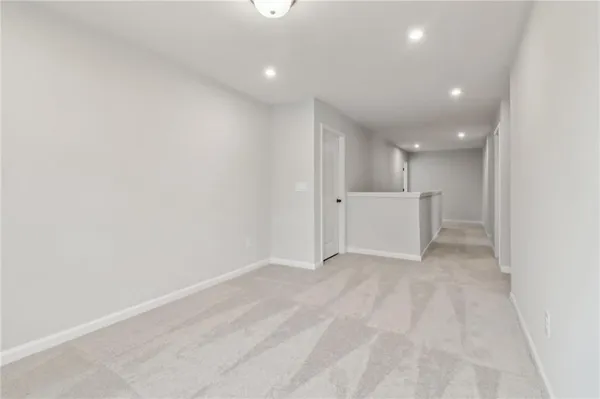 a view of empty room