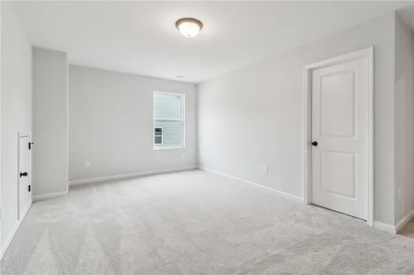 a street view covered with snow