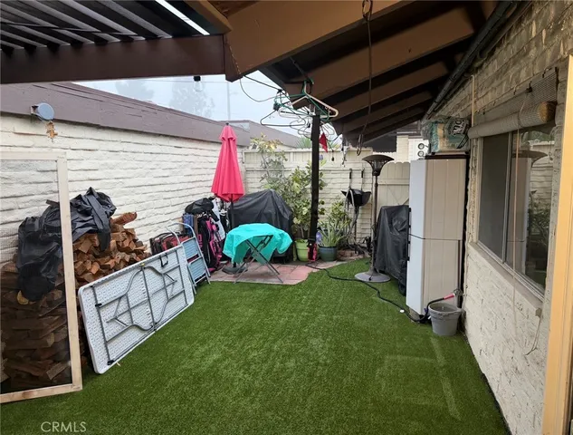 a view of a storage & utility room