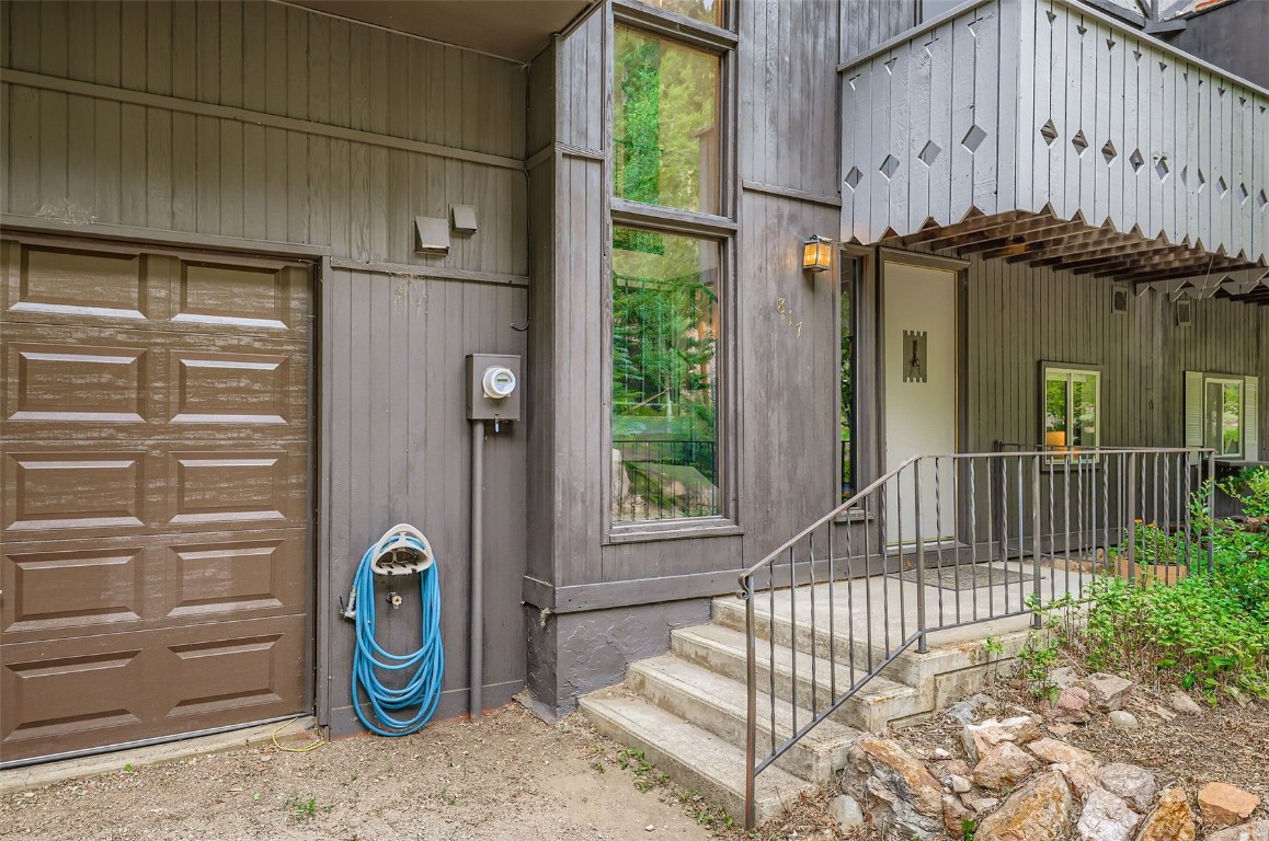 817 Valley View Drive Georgetown, CO 80444 - Photo 26 of 29 a view of a house with a iron gate