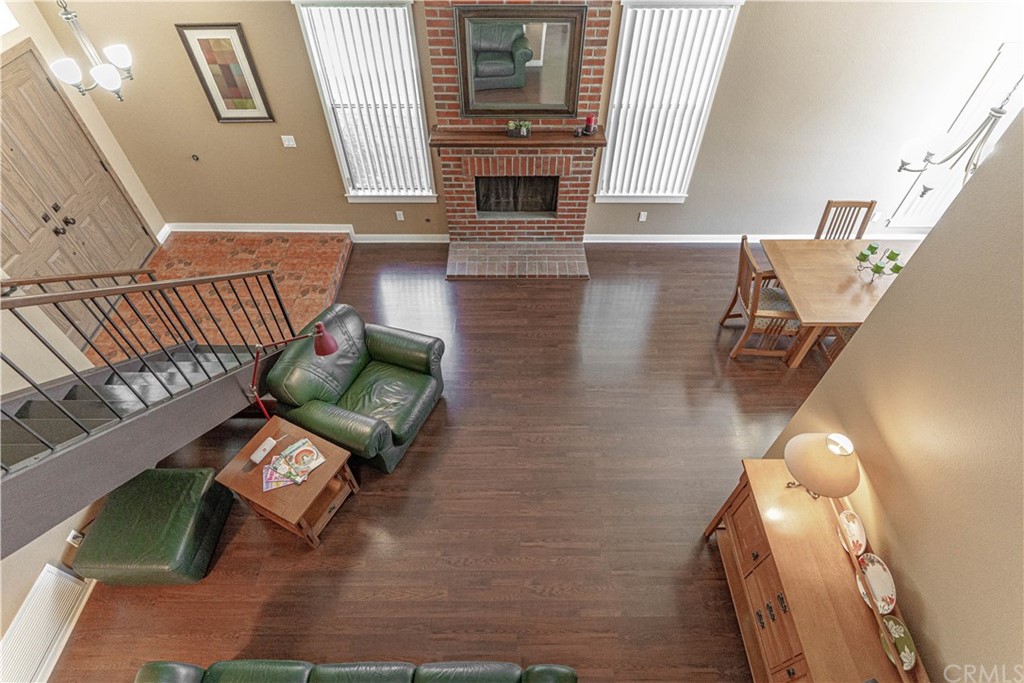1435 Athena West Covina, CA 91790 - Photo 25 of 45 a living room with furniture and a fireplace
