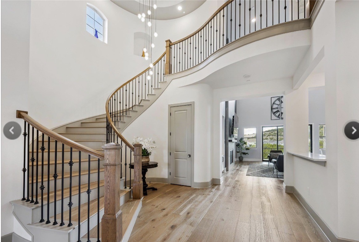 6817 Davenport Divide Road Austin, TX 78738 - Photo 10 of 28 a view of entryway with wooden floor