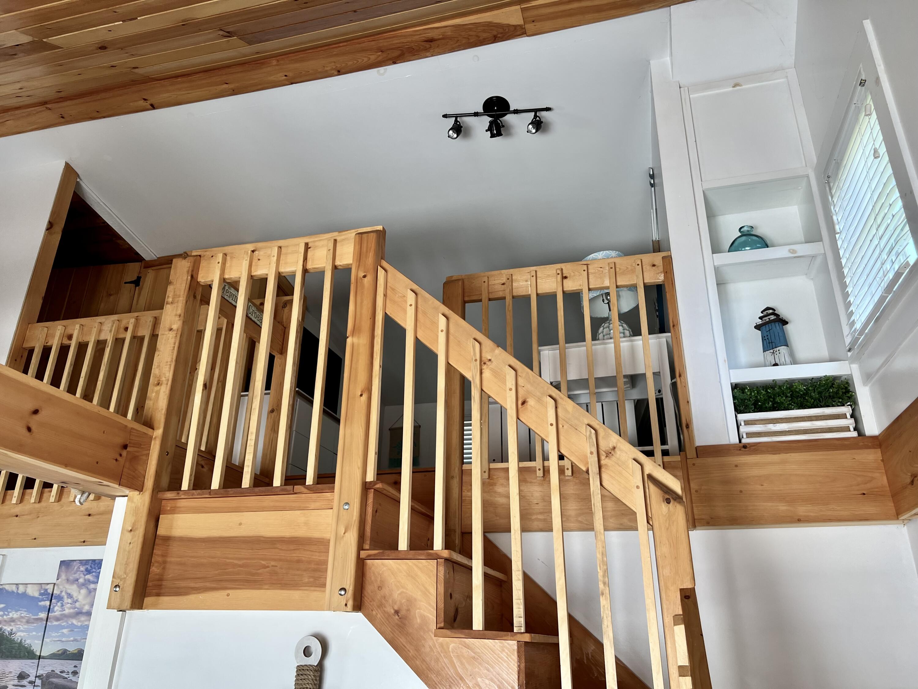 14 Seal Cove Road Southwest Harbor, ME 04679 - Photo 33 of 57 Stairs to second floor