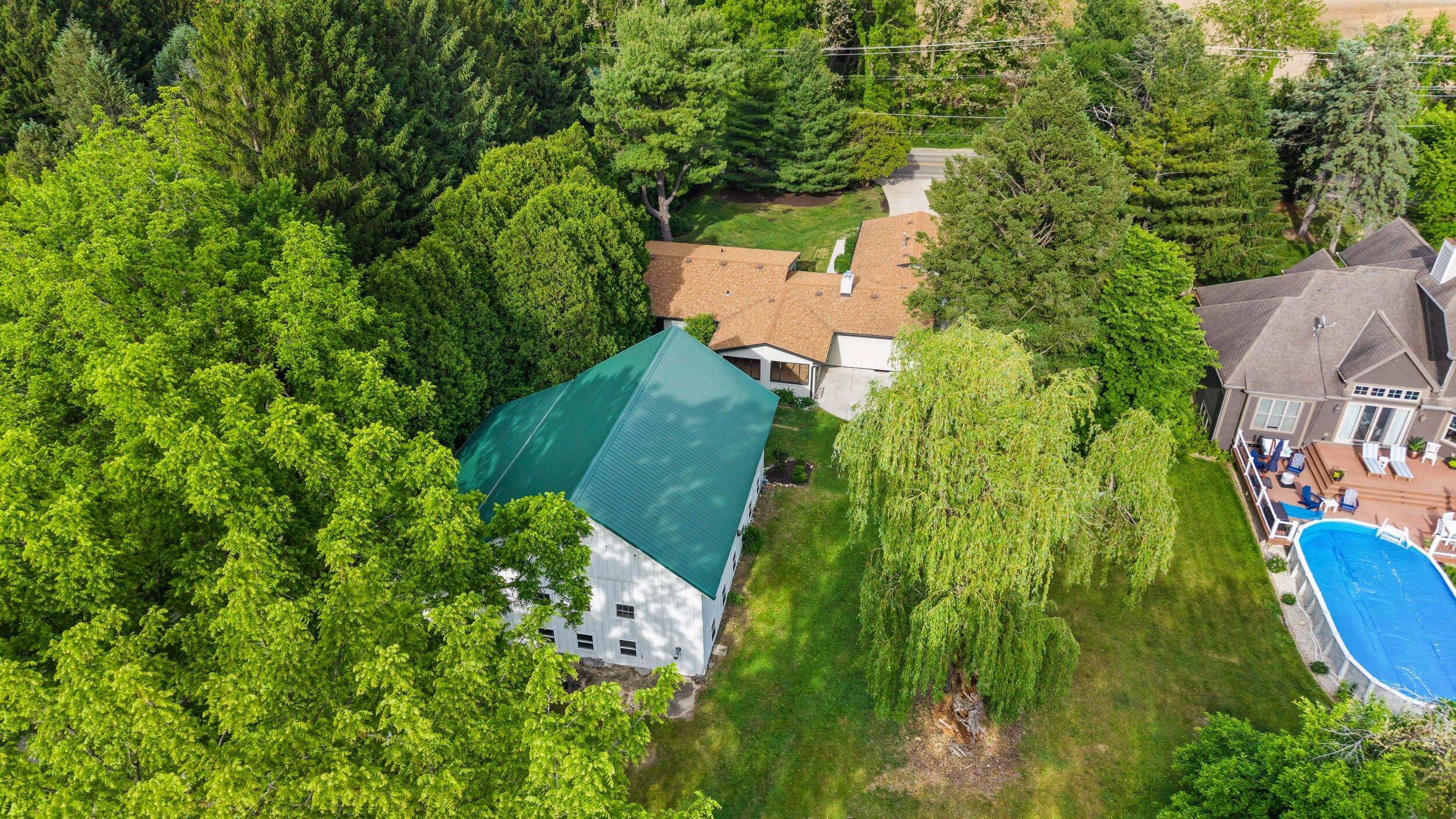 986 Indian Hills Road Fontana, WI 53125 - Photo 98 of 108 Aerial