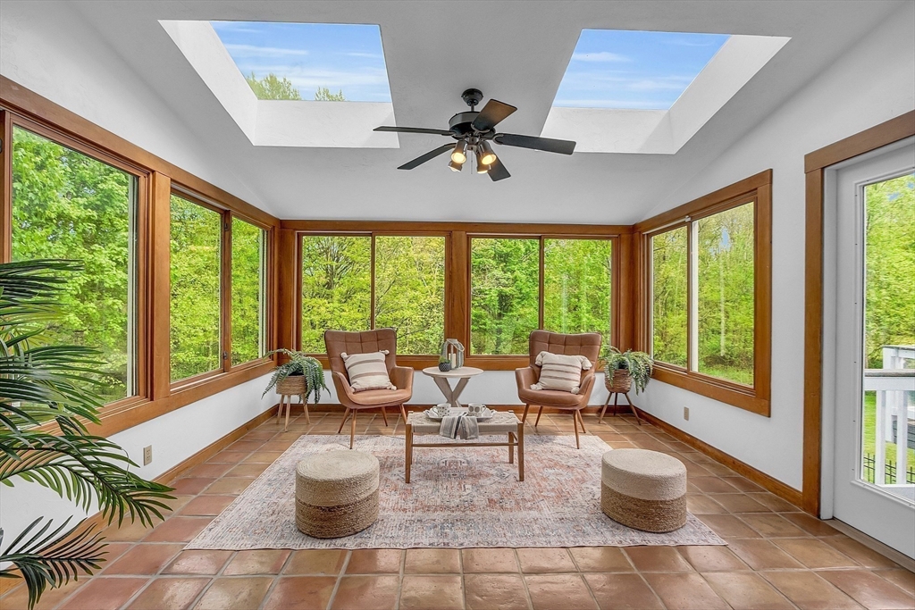16 Bulette Road Acton, MA 01720 - Photo 19 of 42 a living room with furniture and a large window with outer view