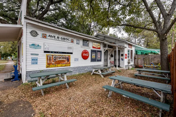 a sign on the side of a building