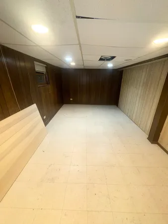 a view of basement
