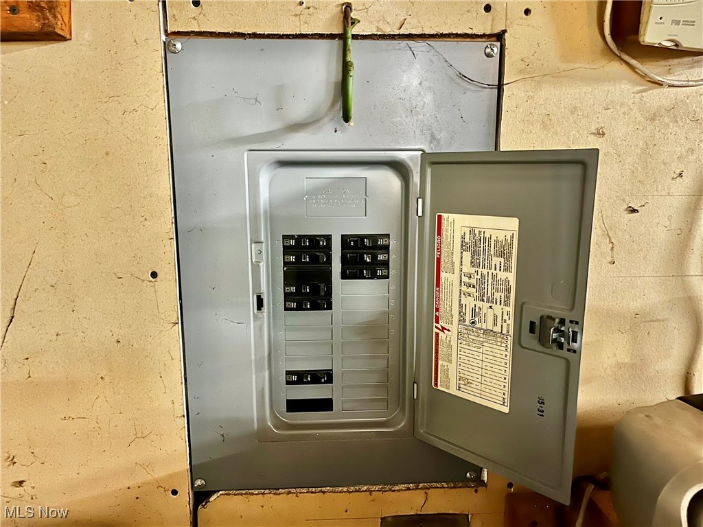 9435 Coit Road Mantua, OH 44255 - Photo 34 of 38 Updated Garage Electrical Panel