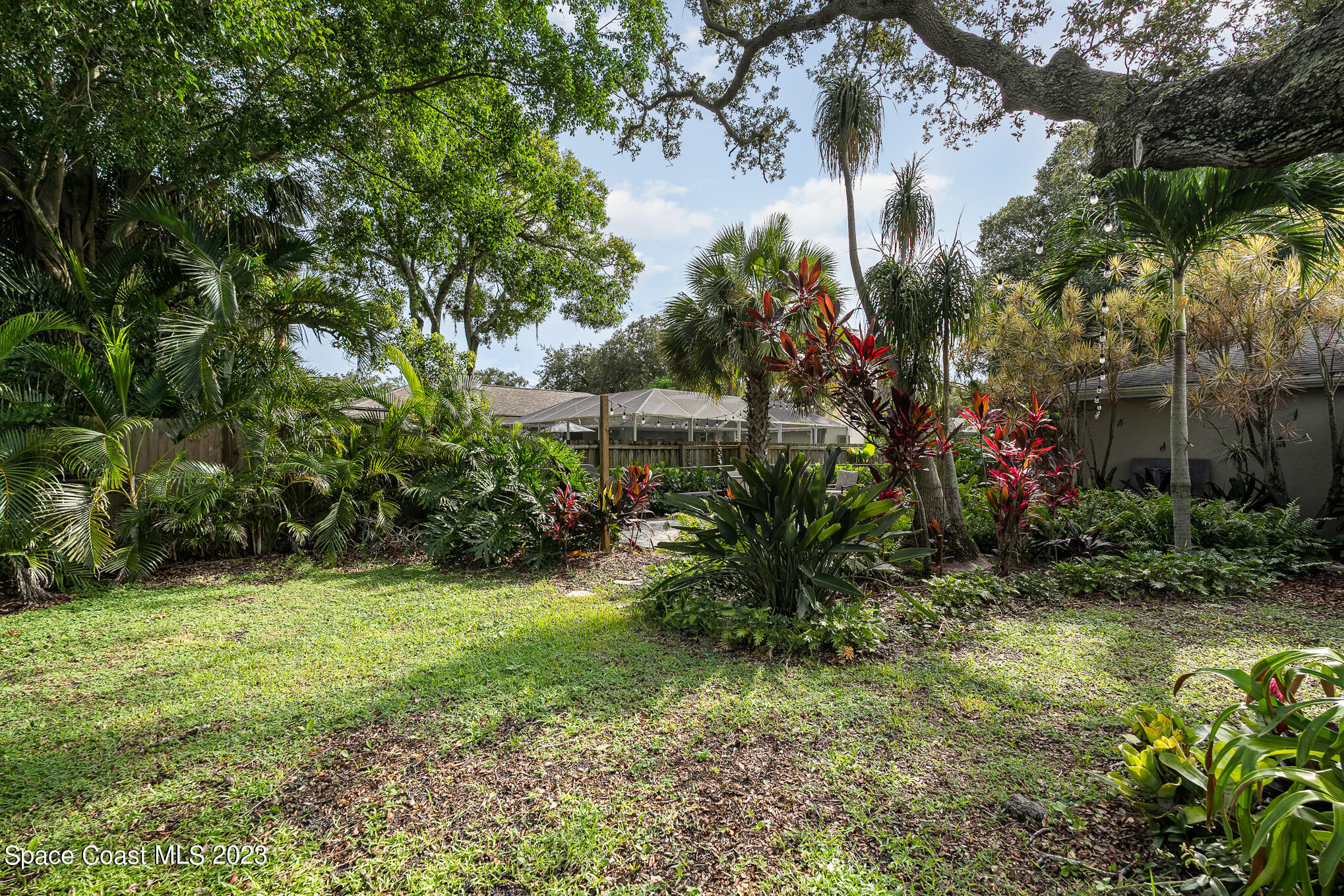 2842 Watkins Drive Melbourne, FL 32901 - Photo 31 of 39 a view of a garden
